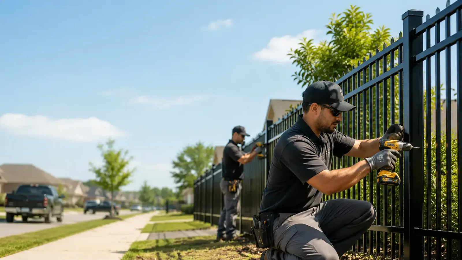 Metal Fence Installation in Colo, IA